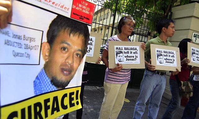 Armed Forces of the Philippines (AFP) to locate men in Burgos disappearance